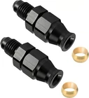 Evil Energy 6AN Male To 3/8" Hardline Compression Fitting Adapter Aluminum Bl... New. Price: $34.00.
