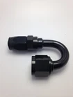 Fragola -10AN Male Rad Fitting X 180 Degree Pro-flow Hose End Black New. Price: $50.99.