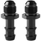 Podavelle 6AN Male Flare To Hose Barb Straight 3/8", Black - 2PCS New. Price: $17.79.