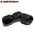 Emusa 4AN To Female 45DEGREE Black Aluminum Swivel Fuel Oil Gas Line Fitting New. Price: $10.98.