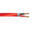 1000' 16/2 Shielded Fplp Plenum Data Grade Fire Alarm Cable Red Jacket 300V New. Price: $635.00.