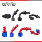 AN4/6/8/10/12 Oil Fuel Push On Lock Hose Aluminum Elbow 45 90 180 End Fitting New. Price: $5.47.