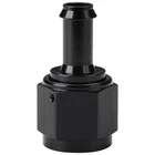 Podavelle 8AN Female To Barb Hose Fitting 3/8", Black - Straight New. Price: $23.99.