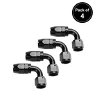4AN Swivel Hose End Fitting Adaptor 90 Degree Fits Cpe Fuel Line Aluminum 4PCS New. Price: $16.99.