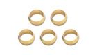 Vibrant 16468 Brass Olive Inserts 1/2" Pack Of 5 New. Price: $31.75.