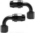 8AN 90 Degree Swivel Hose End Fitting 2 Pcs, Black New. Price: $20.24.