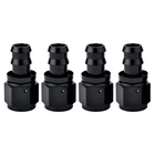 Evil Energy Straight Push Lock Hose Fitting End Black 4PCS 6AN, New. Price: $34.92.