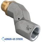 New 3/4" 360 Rotating Connector Fuel Swivel Transfer Hose. Price: $18.96.