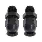 Lokocar 6AN Male To 3/8" Hardline Compression Fitting Adapter Aluminum 2PCS New. Price: $12.59.