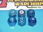 6 Blue Aluminum Hex Head Caps -12 An Xrp Kb Aeroquip Nascar #351 Used. Price: $10.00.