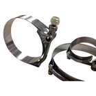 4.18"-4.84" D Stainless Steel T-bolt Clamp For Exhaust Hoses, Piece New. Price: $25.05.