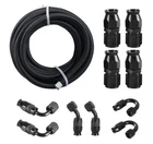 Black Nylon Braided 6AN - AN6 E85 Ptfe Fuel Line 20FT 10PCS Fittings Hose Kit New. Price: $28.99.