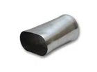 3" Oval To O.d. Round Transition Adapter (6" Long) By Vibrant Performance New. Price: $55.99.