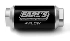 Earls 230618ERL Billet Aluminum In-line Fuel Filter; Size: 3/4-16" 40 Micron New. Price: $158.90.