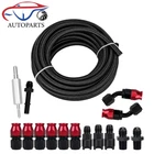 6AN 3/8" Ptfe Ls Swap Fuel Line Fitting Kit E85 Stainless Steel Braided New. Price: $83.99.