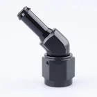 Black Aluminum 45 Degree Female AN6 5/16" Swivel Hose Barb Fitting, 6AN To... New. Price: $20.38.