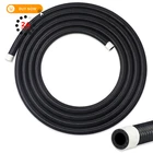 Vwtni Fuel Line, 3/8 Nylon Braided Hose Cpe 6AN-10FT, Black New. Price: $32.99.