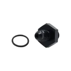 Tilton 76-015 Adapter Fitting Straight 4AN Male 7/16-20" O-ring Black New. Price: $24.45.