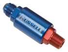 Russell 650190 Fuel Filter Competition Anodized 1.25" Dia. New. Price: $62.34.