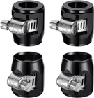 8AN Hose Finisher Clamp Flexible Rubber Pipe For 1/2'' Fuel Line 4PCS New. Price: $9.49.