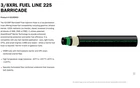 Gates Barricade Fuel Injection (mpi) Hose 3/8 Inch Id, Sold Foot Increments New. Price: $16.99.