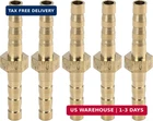 Autohaux 5PCS 4MM Brass Barb Hose Fitting Straight Union Water Gas Oil Pipe Co New. Price: $17.31.