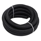 6AN 3/8" Fuel Line Hose Braided Nylon Stainless Steel Oil Gas Cpe AN6 10FT Black New. Price: $18.99.