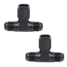 Lokocar 3-WAY 6AN Tee Fitting Adaptor With AN6 Female Swivel On Side 2PCS New. Price: $16.99.