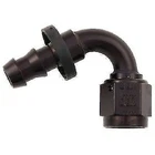 Xrp 231208BB 120-DEGREE Hose End Push-on -8AN Female Aluminum Black Each New. Price: $42.58.