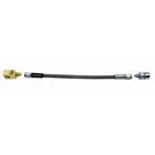 Stainless Steel Braided Rear Brake Hose 1/4 Tube With 3/16 -3AN 11" Long New. Price: $32.00.