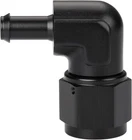 10AN Female To 3/8 Barb 90 Degree Hose Fitting Adapter Swivel Aluminum Black New. Price: $33.28.