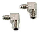 Arb 90 Degree Nickel Plated -4 Jic 1/4" Male Npt Elbow Fitting Pair 740110 New. Price: $25.32.