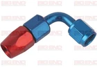 Big End Performance Red/blue 90 Degree Swivel Aluminum Hose 4AN New. Price: $19.76.