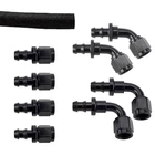 Speedway Black Socketless Push-on Hose End Fitting Kit, -6AN New. Price: $172.99.