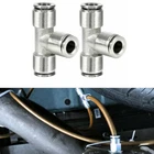 21838 Air Line T-fittings Union Tee For 1/4" Coupler Push-to-connect Pack Of New. Price: $17.48.