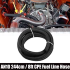 8FT 244CM AN10 Braided Nylon Stainless Steel Cpe Oil Fuel Gas Line Hose Black New. Price: $26.84.