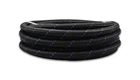 Vibrant -6 Two-tone Black/blue Nylon Braided Flex Hose (20 Foot Roll) New. Price: $127.50.