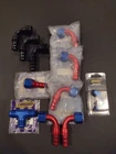 11 Pc. Lot Hose Line -AN12 Fittings Speedway Motors & Others And (1) AN6 90 New. Price: $59.99.