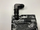 Vibrant Performance 10612 Bulkhead Adapter 90 Degree Elbow Fitting -10AN New. Price: $17.99.