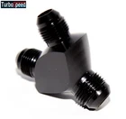 Emusa 1X AN10 10AN Male To 2X AN8 8-AN 3-WAY Y-block Black Fitting Adapter New. Price: $14.98.