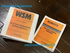 Kubota SVL97-2 Skid Steer Genuine Workshop Service & Parts Manual Color Oe Brand. Price: $137.99.