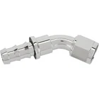 45 Degree Socketless Push-on Hose End, Nickel, -10 An New. Price: $21.99.