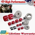 Red Braided Hose Engine Dress Up Kits Radiator Vacuum Fuel Oil Sleeving Durable New. Price: $31.69.