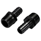 Derale 15712; Adapter Fitting 1/2 In. Npt Male - Hose Barb Black New. Price: $5.99.