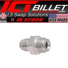 6AN Male Flare To 5/8-18 Inverted Power Steering Adapter Fitting New. Price: $11.99.