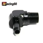Emusa 3/8NPT Male To 3/8" Hose Barb Black 90 Degree Aluminum Fitting Adapter New. Price: $10.98.