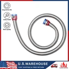 3FT 1526 Braided Stainless Steel Fuel Line Kit 3/8 Inch Oil Hose W/ Clamp New. Price: $15.99.