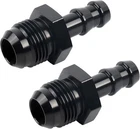 Lokocar 6AN Male Flare To 5/16 Hose Barb Straight Fitting Adapter Aluminum 2PCS New. Price: $14.99.