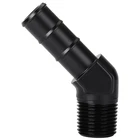 Podavelle 1/2 Npt Male To 5/8 Hose Barb, Black - 45 Degree New. Price: $34.10.