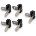Earl's Performance Line Clamp 171010ERL; Cushioned -10AN Aluminum, Rubber, 5PCS New. Price: $44.82.